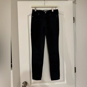 Gap black skinny jeans size 27